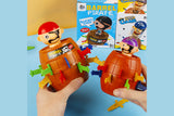Barrel Pirate Pop-Up Toy with 16 Swords Fun Family Game