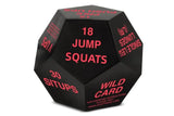 2pcs Fitness Dice 12-Sided Workout Exercise Dice Home Gym Dice Workout Challenge Dice