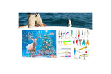 24 Days Lure Fishing Kit Fishing Calendar