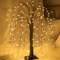 Christmas LED Tabletop Tree Lights Xmas Night Light