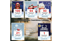 100 Day Christmas Countdown Calendar 2025