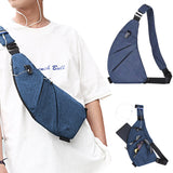 Multifunctional Anti-theft Sling Chest Bag Crossbody Bag