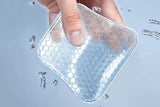 2 Pairs Non-Slip Transparent Arch Support Inserts for Flat Feet