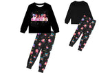 K-pop Demon Hunters-Inspired kids Long Sleeve Pajamas Set
