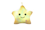 LED Light Star Plush Toy Soft Stuffed Star Mini Pillow