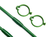 6pcs Plant Support Stakes with Clips Reusable Garden Stakes for Monstera Potted Plants