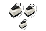 3Pcs Circle Punch Set Circle Cutter Hole Punch for Arts Cardmaking Craft Scrapbooking