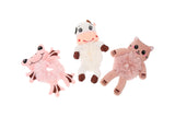 Cute Animal Scrunchies Hair Ties Plush Hair Bands