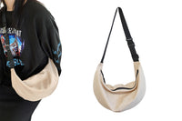 Crossbody Bag Hobo Sling Crescent Bag Trendy Small Dumpling Bag