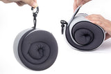 Ergonomic Travel Neck Pillow with Chin Support Massage Points and Hook