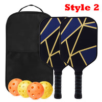 Fiberglass Surface Pickleball Rackets Set with Balls and Carry Bag