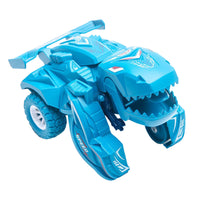 2 in 1 Kids Transforming Dinosaur Car Toy Automatic Transform Toy Car