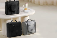 Travel Toiletry Bag Makeup Bag Cosmetic Organizer with Expandable Compartments