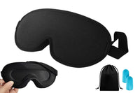 3D Contoured Blackout Adjustable Sleep Eye Mask