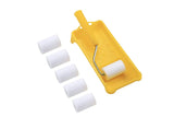 8Pcs Mini Paint Roller Kit Small Paint Roller with Tray