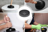 Universal Toilet Plunger Holder Drip Tray Bathroom Toilet Plunger Drying Pad