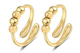 Adjustable Spinner Ring for Anxiety Relief