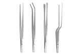 4Pcs Stainless Steel BBQ Tongs for Grilling