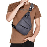 Anti-Theft Sling Bag Chest Bag for Left Right Hand User