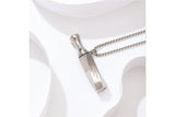 Breathlace Necklace Stainless Steel Breathing Pendant Necklace