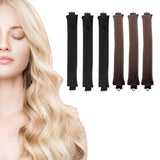 3Pcs Heatless Hair Curlers with Hook