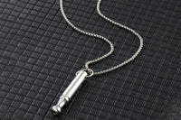 3Pcs Mindfulness Breathing Necklace Stainless Steel Breathe Pendant Meditation Tools