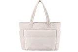 Large Capacity Puffy Tote Bag With Compartments Tote Bag For Women
