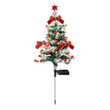 Solar Christmas Tree Lights Outdoor Yard Stake Decorative Lights