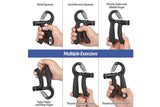 7Pcs 5-60KG Adjustable Hand Grip Strengthener Set With Counter
