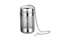 Tea Infuser Strainer Fine Mesh Tea Ball Holder with Chain Hook and Lid