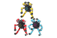 3Pcs Fidget Spinner Toys Transformable Mechanical Gyro Toys Random Color