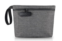 Odor&Water Resistant Bag w/Combination Lock Portable Travel Pouch
