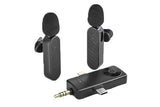 3-in-1 Wireless Lavalier Microphone for Android Phone iPhone