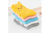 5 Pairs Women Socks Cartoon Kitty Mid Tube Socks
