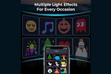 Smart Curtain Lights Bluetooth App Control DIY RGB LED String