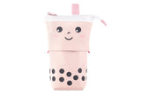 Standing Pencil Case Cute Telescopic Pen Bag