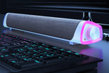 Bluetooth Computer Speakers with Colorful LED Lights