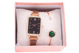 Fashion Square Watch Bracelet Set for Women