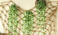 4pcs Artificial Ivy Vine Hanging Leaf Garland Plants Home Decoration Artificial Plants