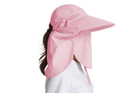 Women's Sun Hat – Detachable Face Mask & Neck Flap Visor!