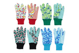 Floral Gardening Gloves Soft Breathable Yard Work Glove