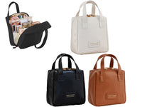 PU Leather Travel Cosmetic Bag Multi-function Storage Bag