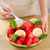 2 Pack Stainless Steel Watermelon Fork Slicer Cutter