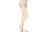 Support Stockings Open Toe High Stockings Plus Size Calf Sleeve