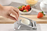 Heavy Duty Egg Slicer Stainless Steel Wire Cutter for Hard Boiled Eggs