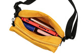 Travel Crossbody Bag with Luggage Sleeve Multi Layer Card Slots Sling Bag Passport Purse