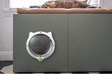 Cat Flap Door Cat Door with 4-Mode Locking System