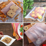 10Pcs/20Pcs Reusable Food Storage Bags Leakproof Food Bags