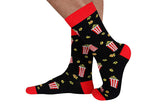 1 Pair Casual Letter Combed Cotton Mid Calf Socks