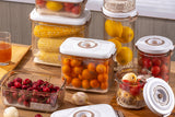 2.7L Vacuum Food Storage Container with Lid Strainer Vacuum Pump